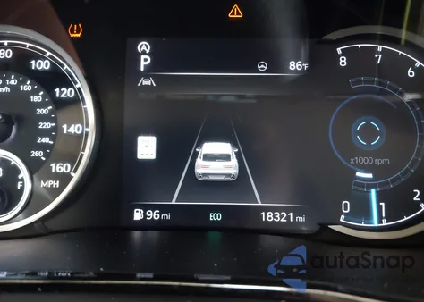 2025 Genesis Gv70 2.5T Awd из США, поврежденный, VIN KMUMADTB4SU200052